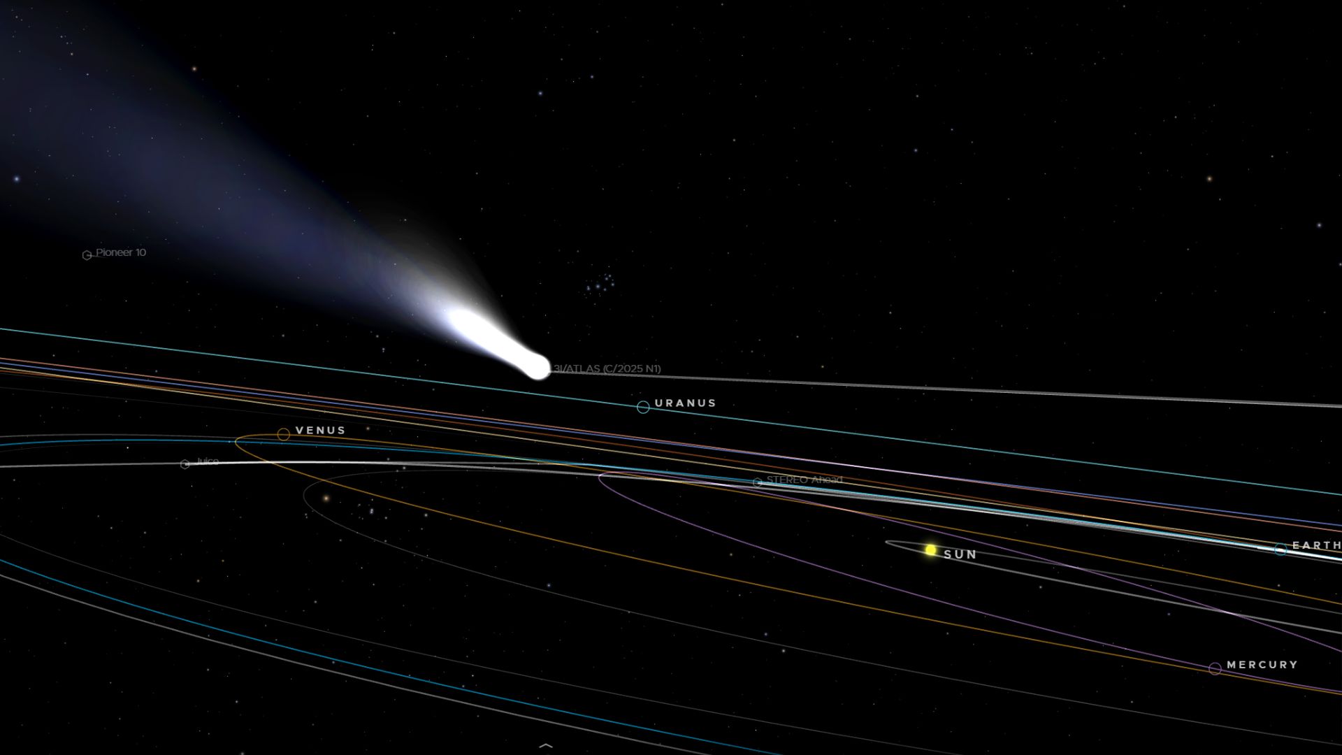 How to Follow the Trajectory of Comet 3I/Atlas