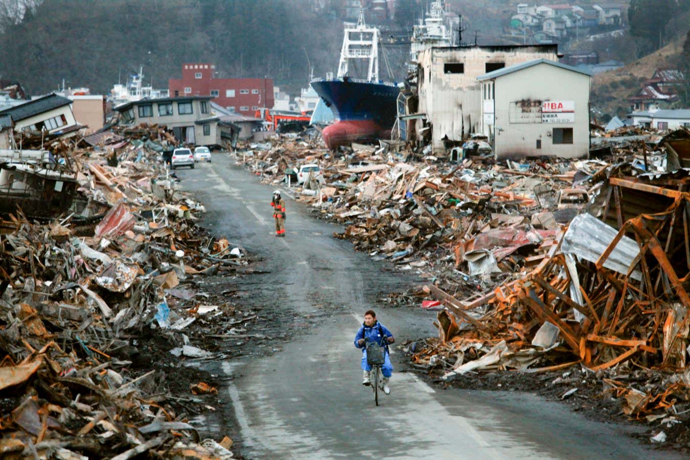 Almost the whole of Japan moved eastward after 2011 earthquake